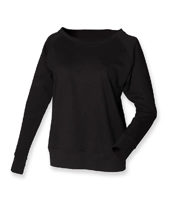 Ladies Slounge Sweat | BLACK