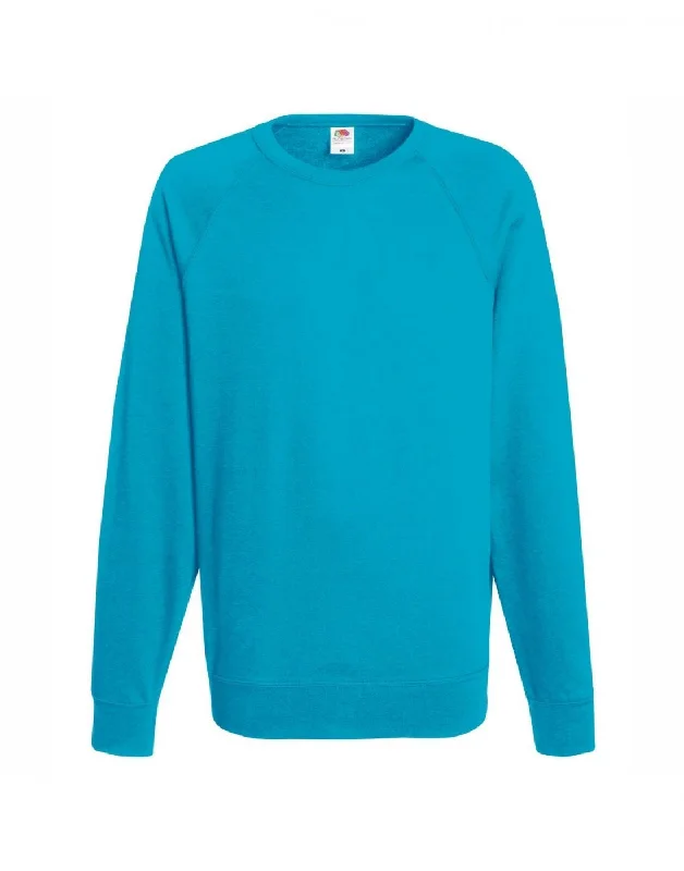 Lightweight Raglan Sweat | AZURE BLUE