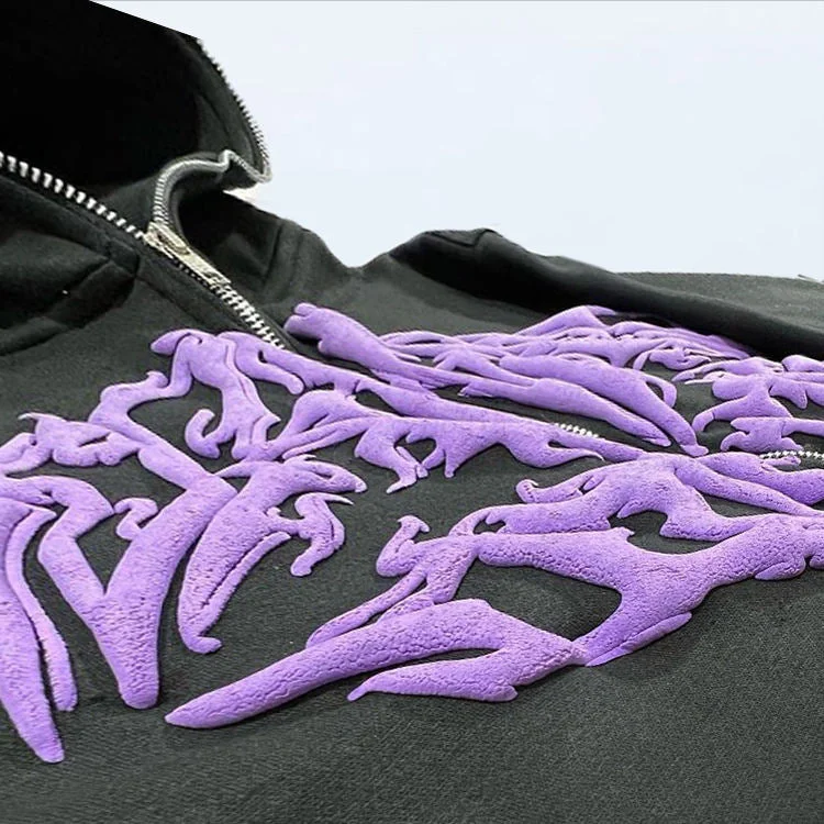 Monster factory wholesale blank hoodies custom print/embroidery